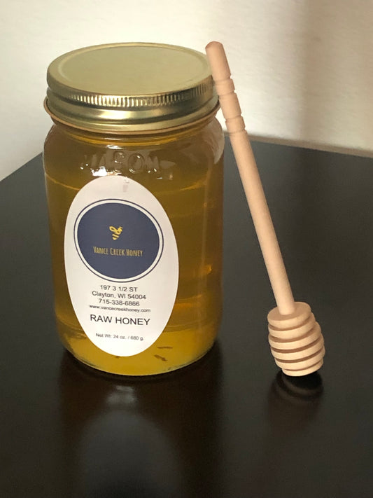 24 oz Raw Honey